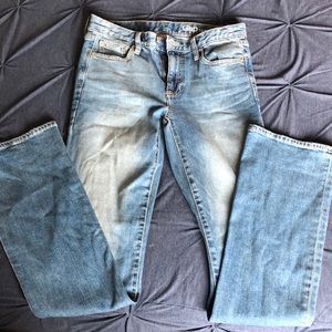 Gap Jeans, wide leg, size 26r